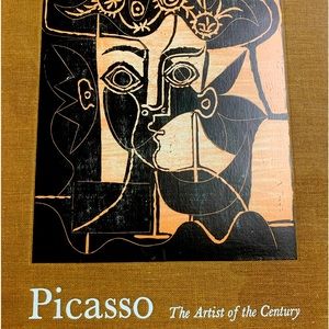 Picasso book. Cover has little damage.